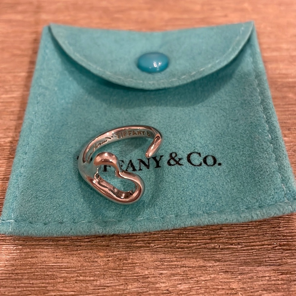 Tiffany - Elsa Peretti Open Heart ring